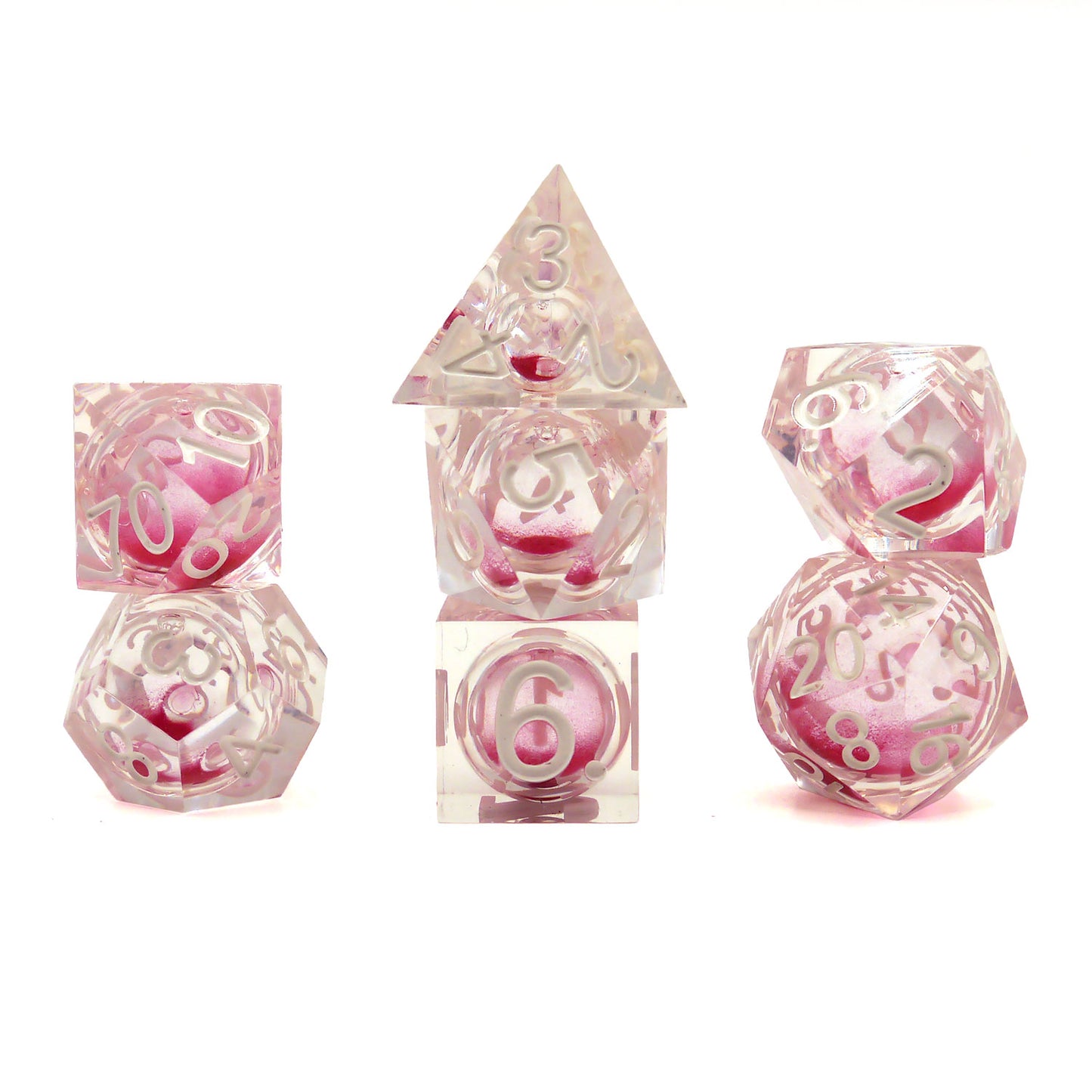 7-teiliges RPG Würfelset Liquid Core: Core Candy