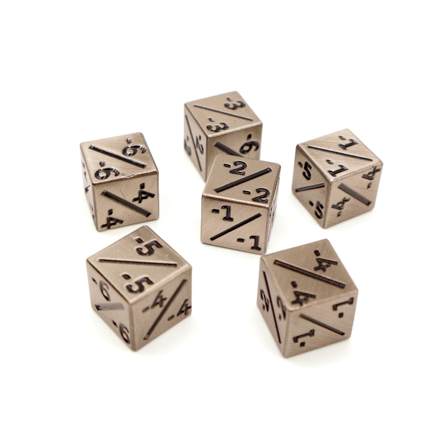 Counterdice (-) Metall Silber 16mm