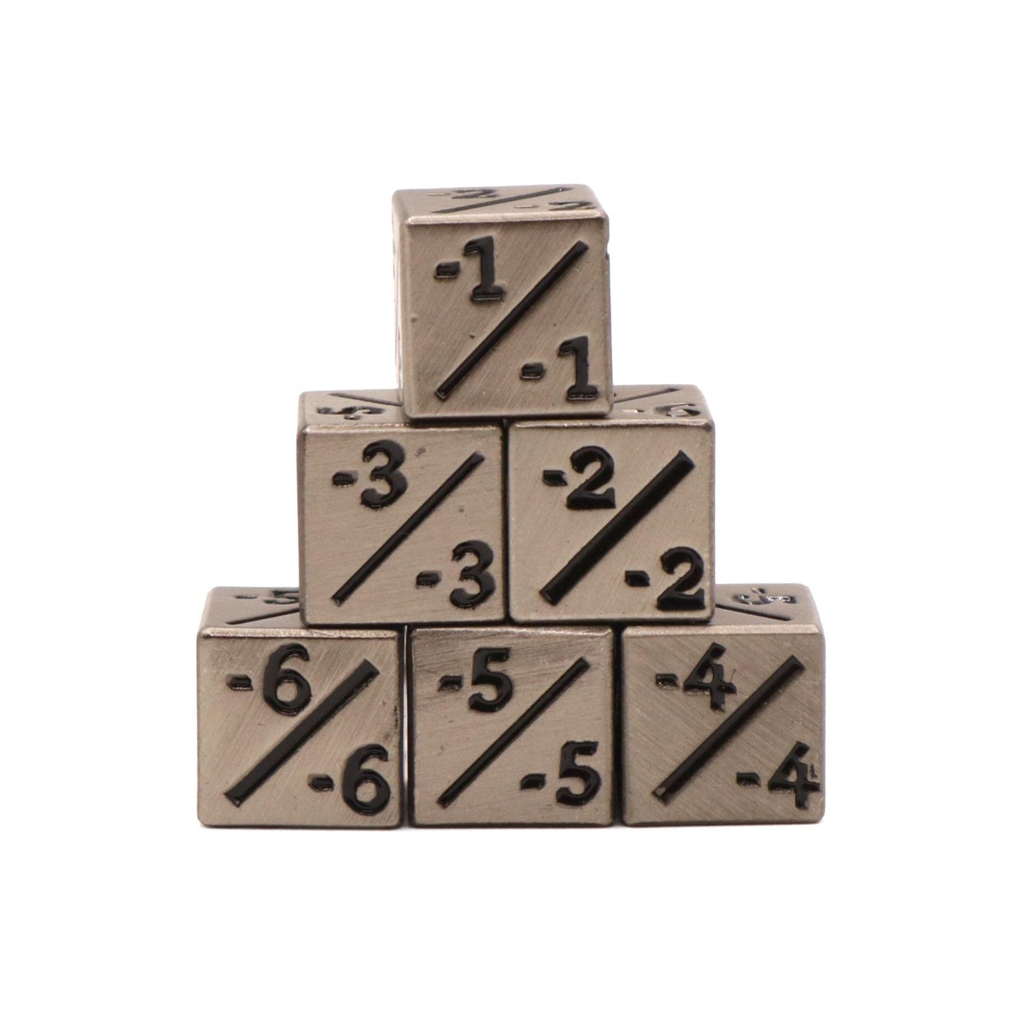 Counterdice (-) Metall Silber 16mm