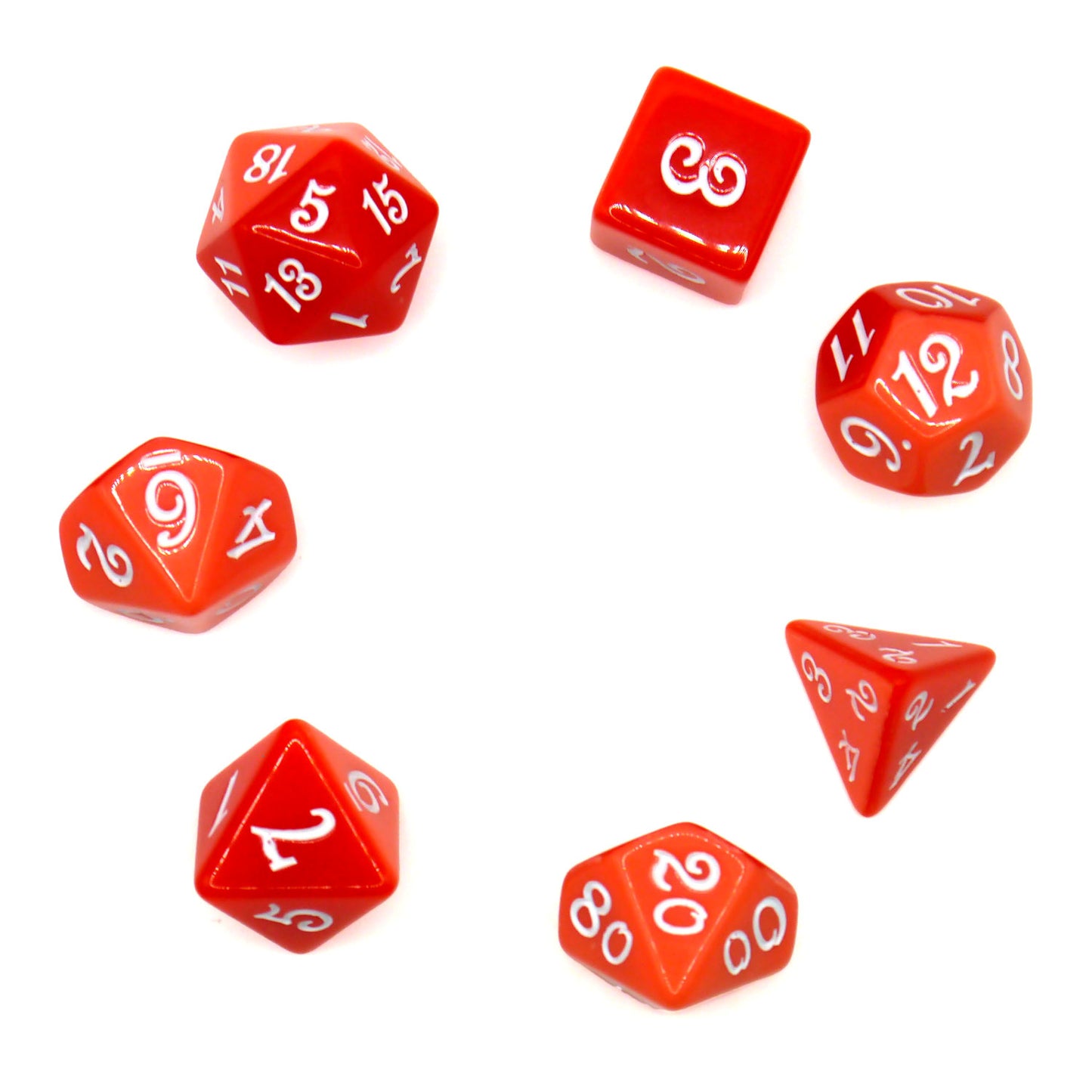 7-teiliges RPG Würfelset Mehrfarbig: Fable Sleeping Beauty