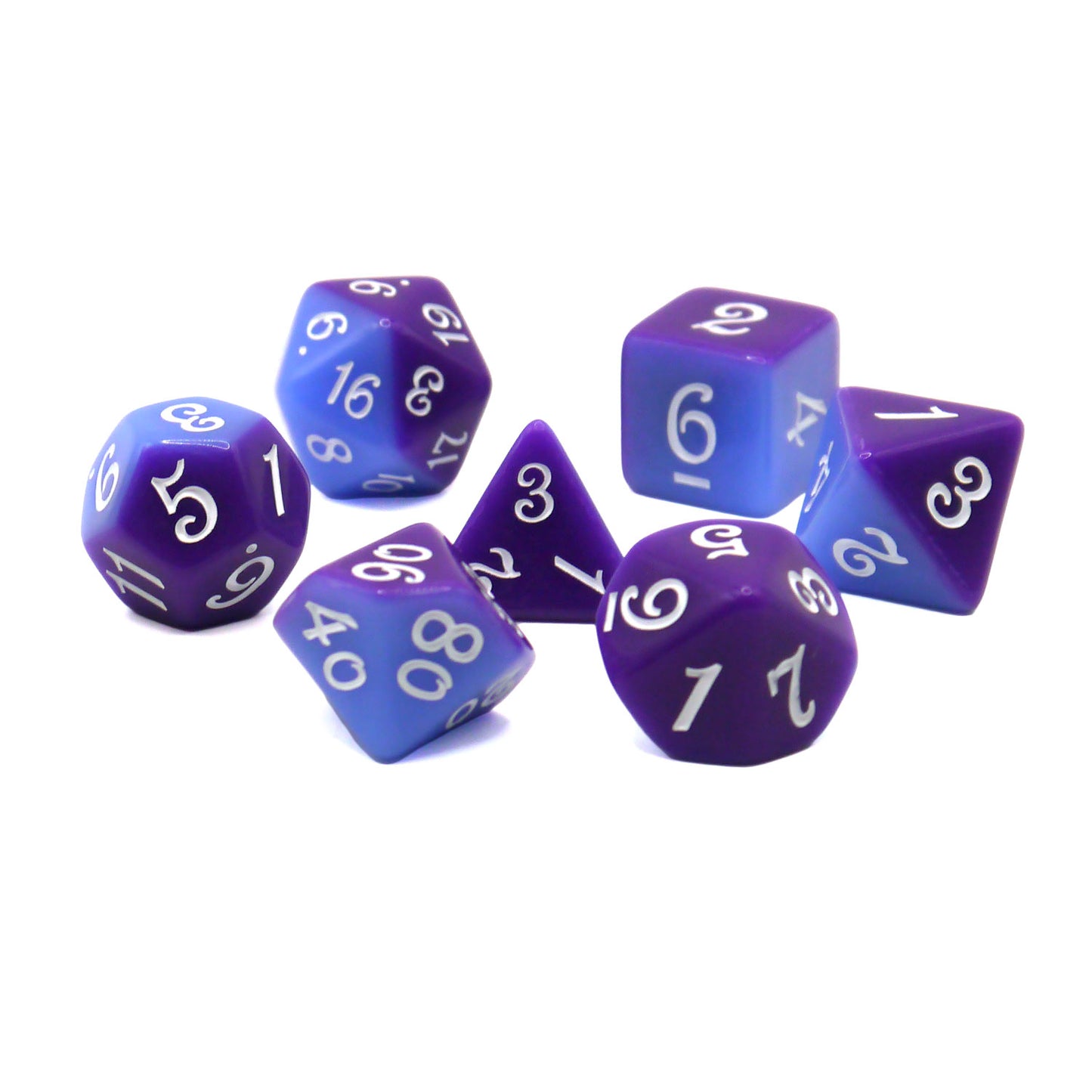7-teiliges RPG Würfelset Mehrfarbig: Fable Aladin