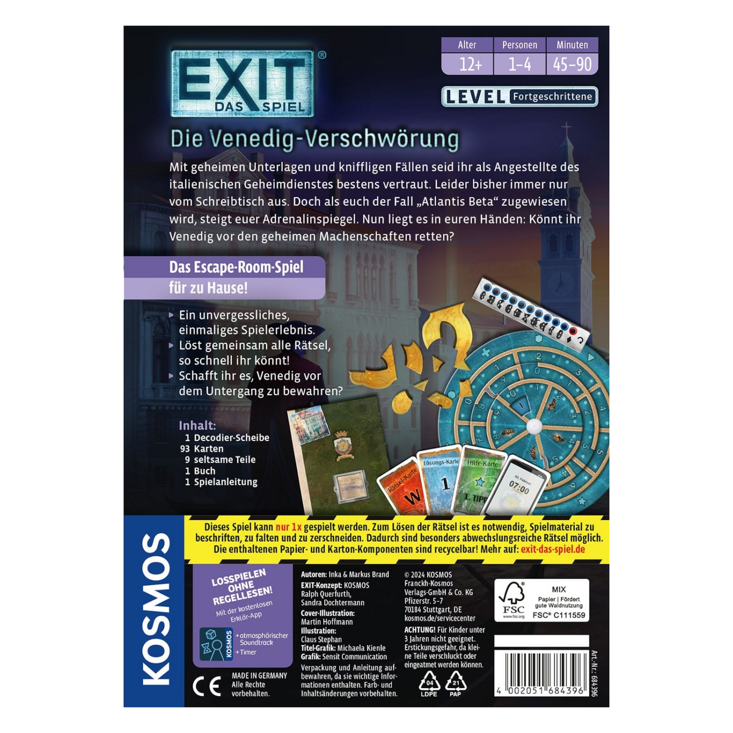 EXIT – Das Spiel: Die Venedig-Verschwörung