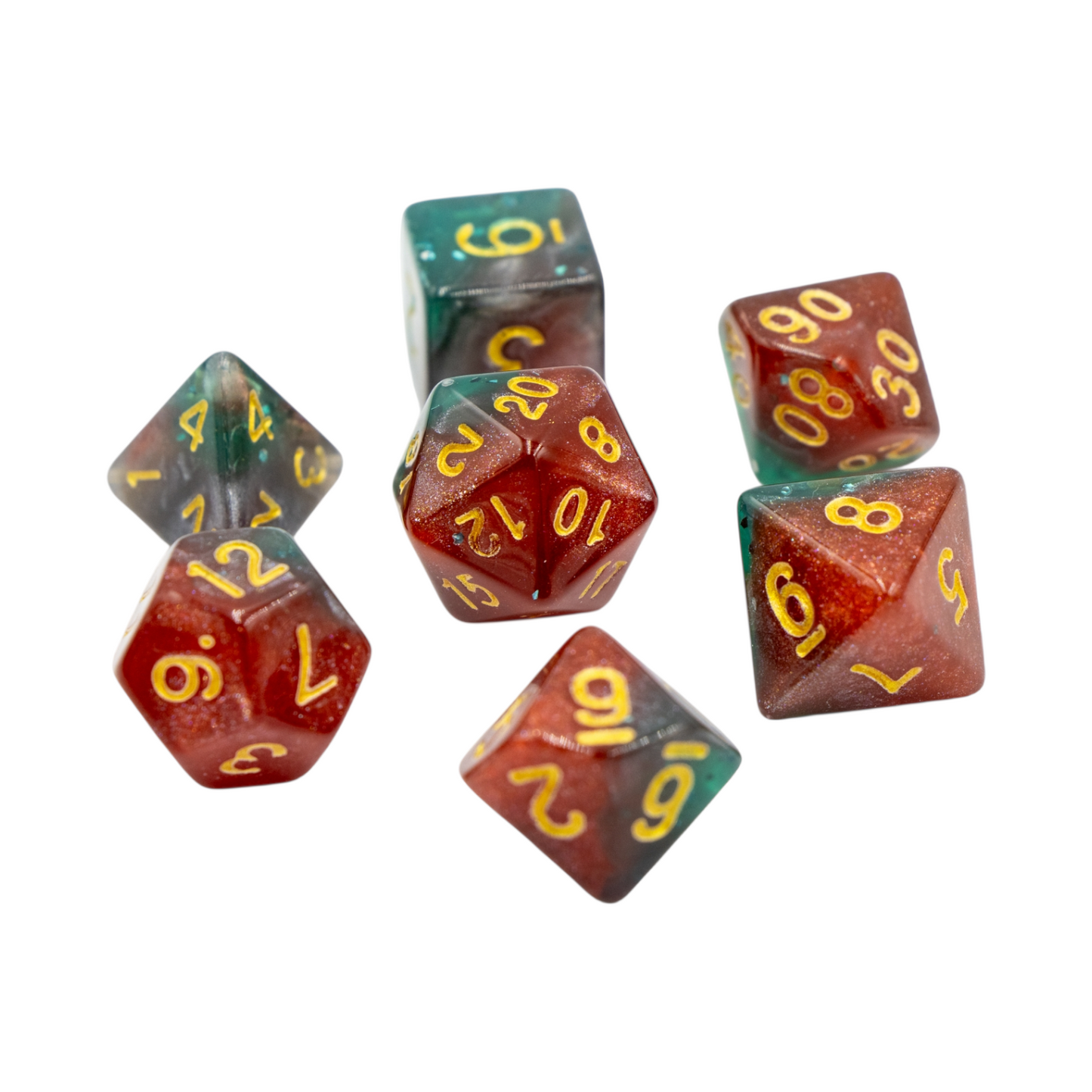 7-teiliges RPG Würfelset Galaxy: Prism