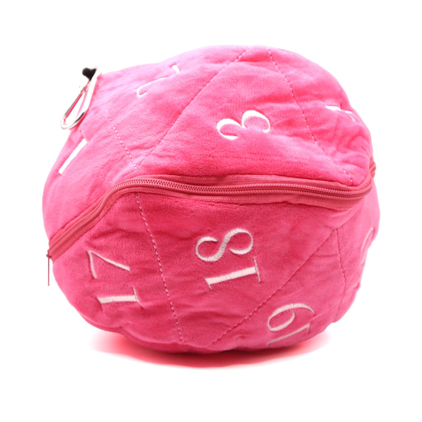 Würfelbeutel D20 Pink