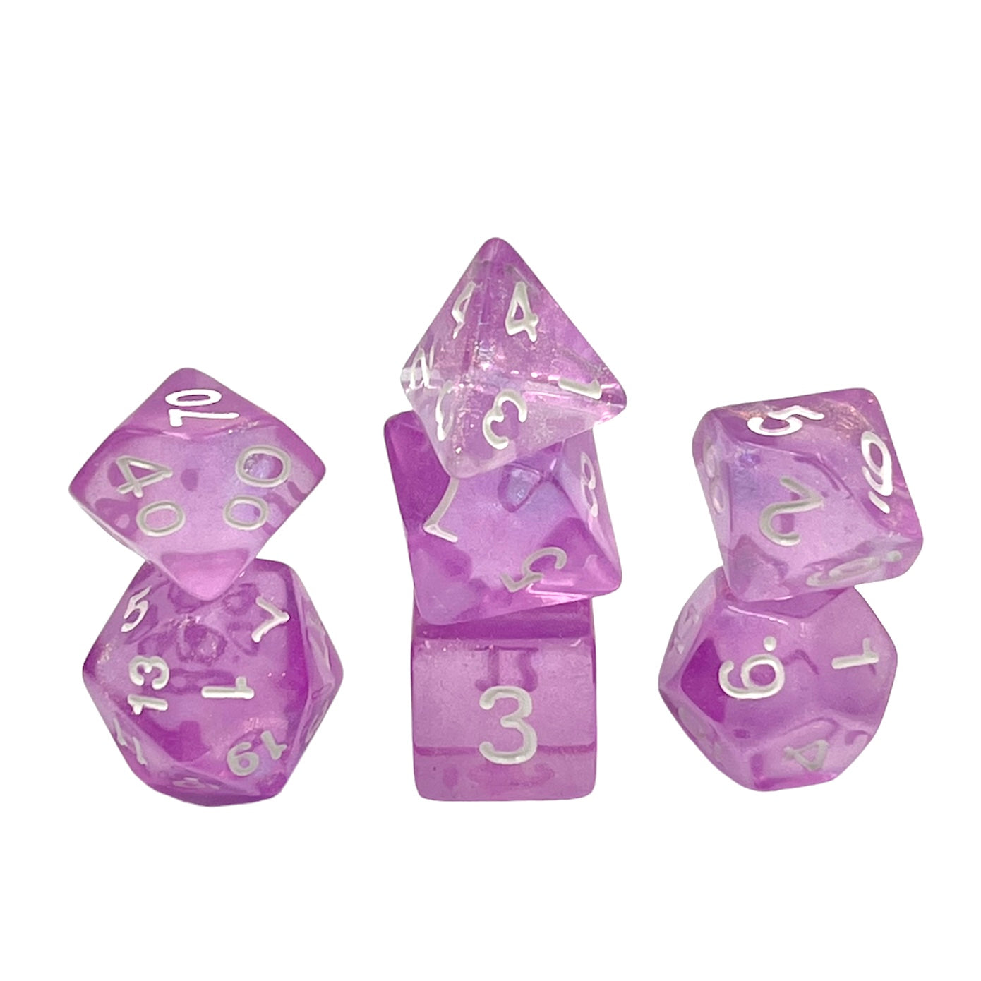 7-teiliges RPG Würfelset Galaxy: Candy Luxury