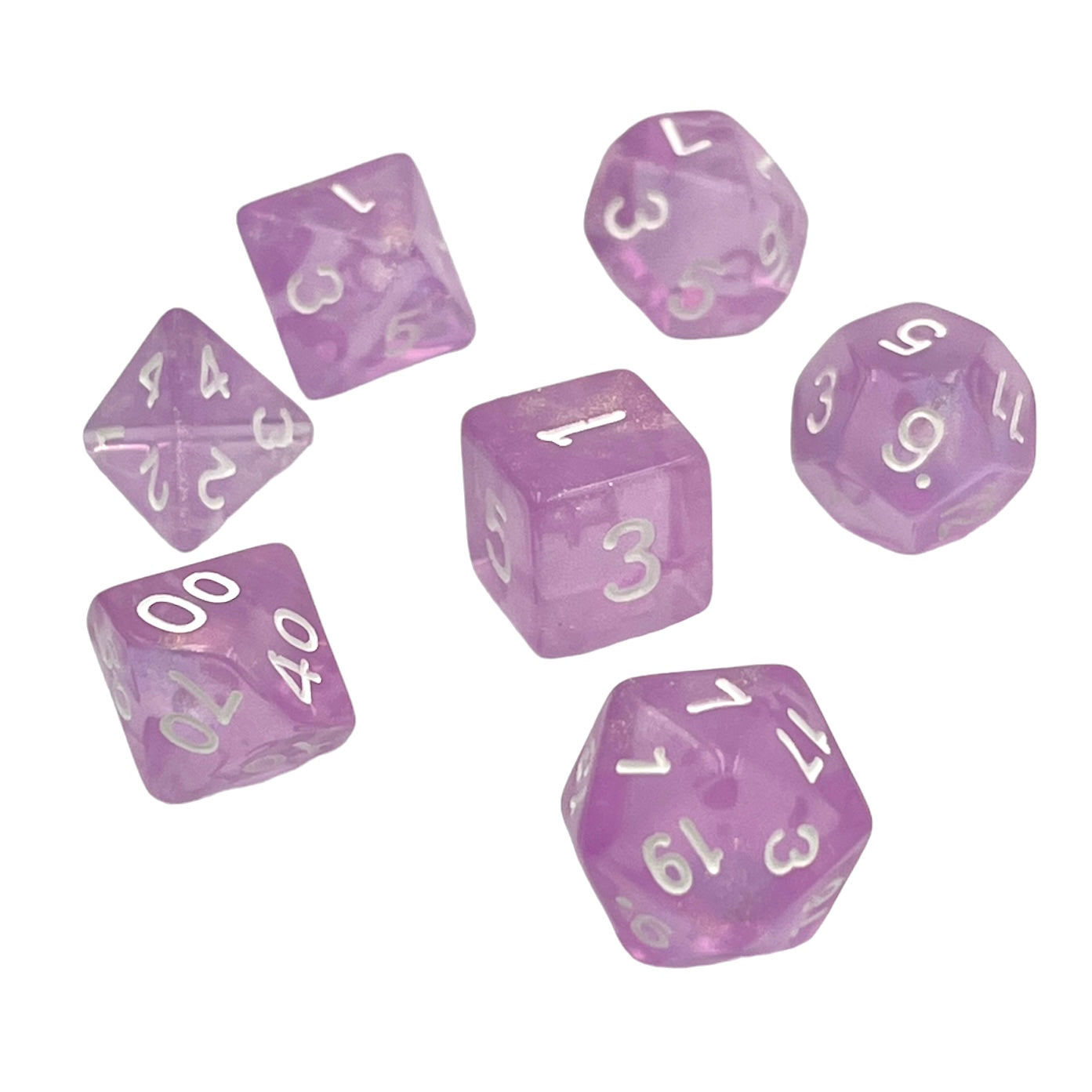 7-teiliges RPG Würfelset Galaxy: Candy Luxury