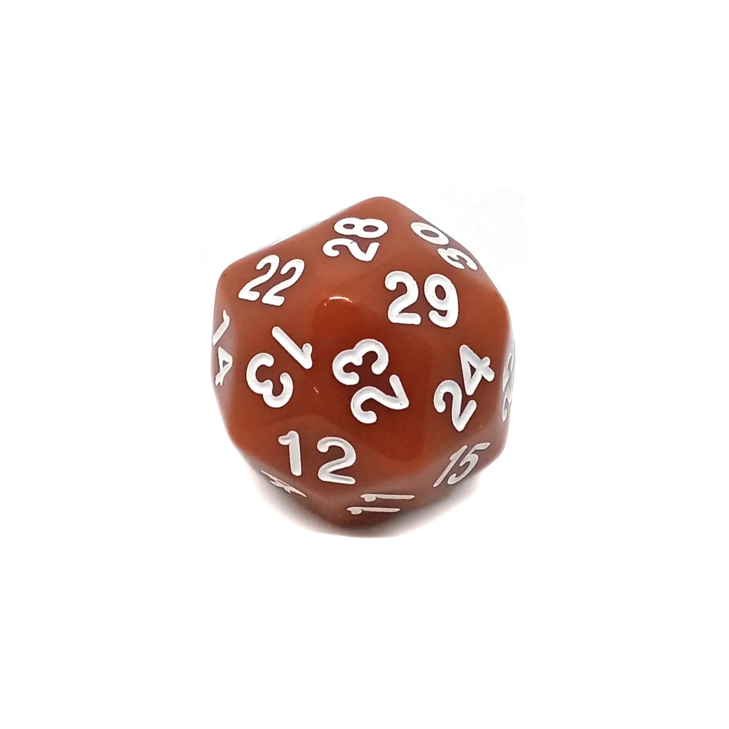 D30 Würfel Opaque Brown