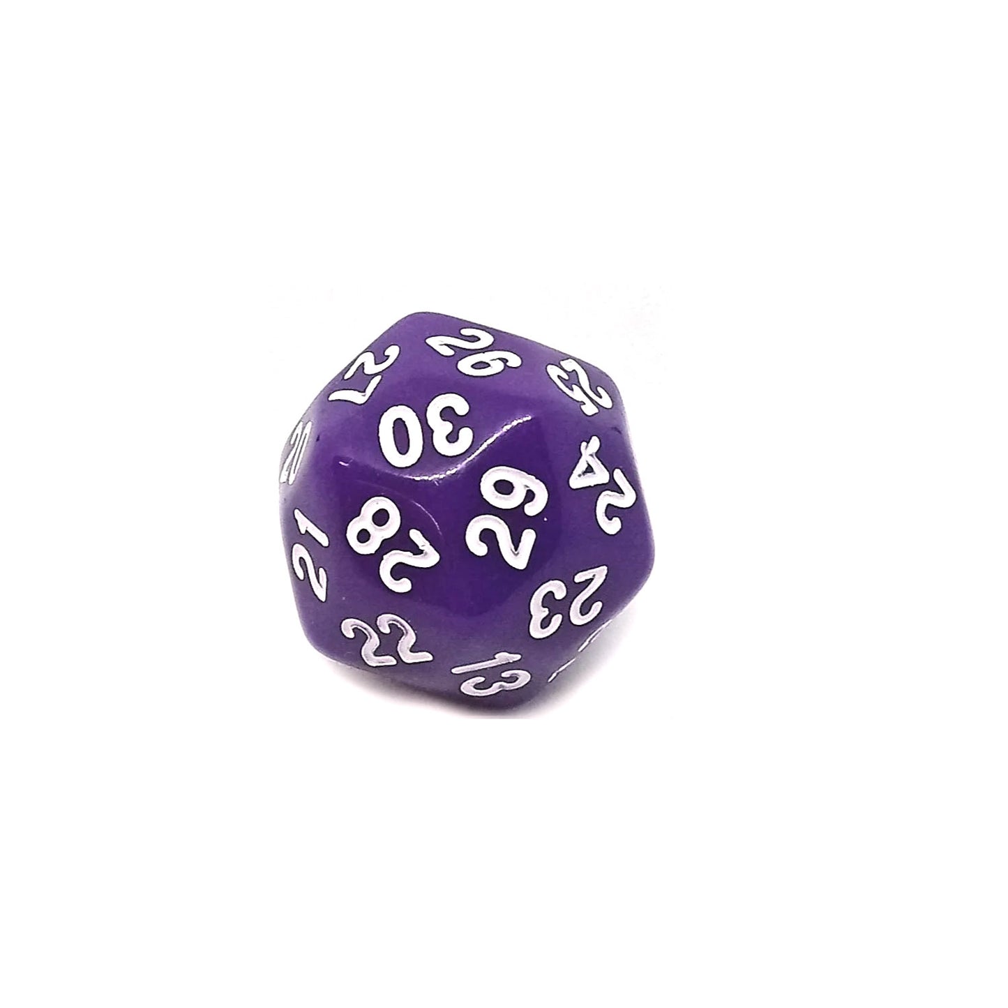 D30 Würfel Opaque Purple