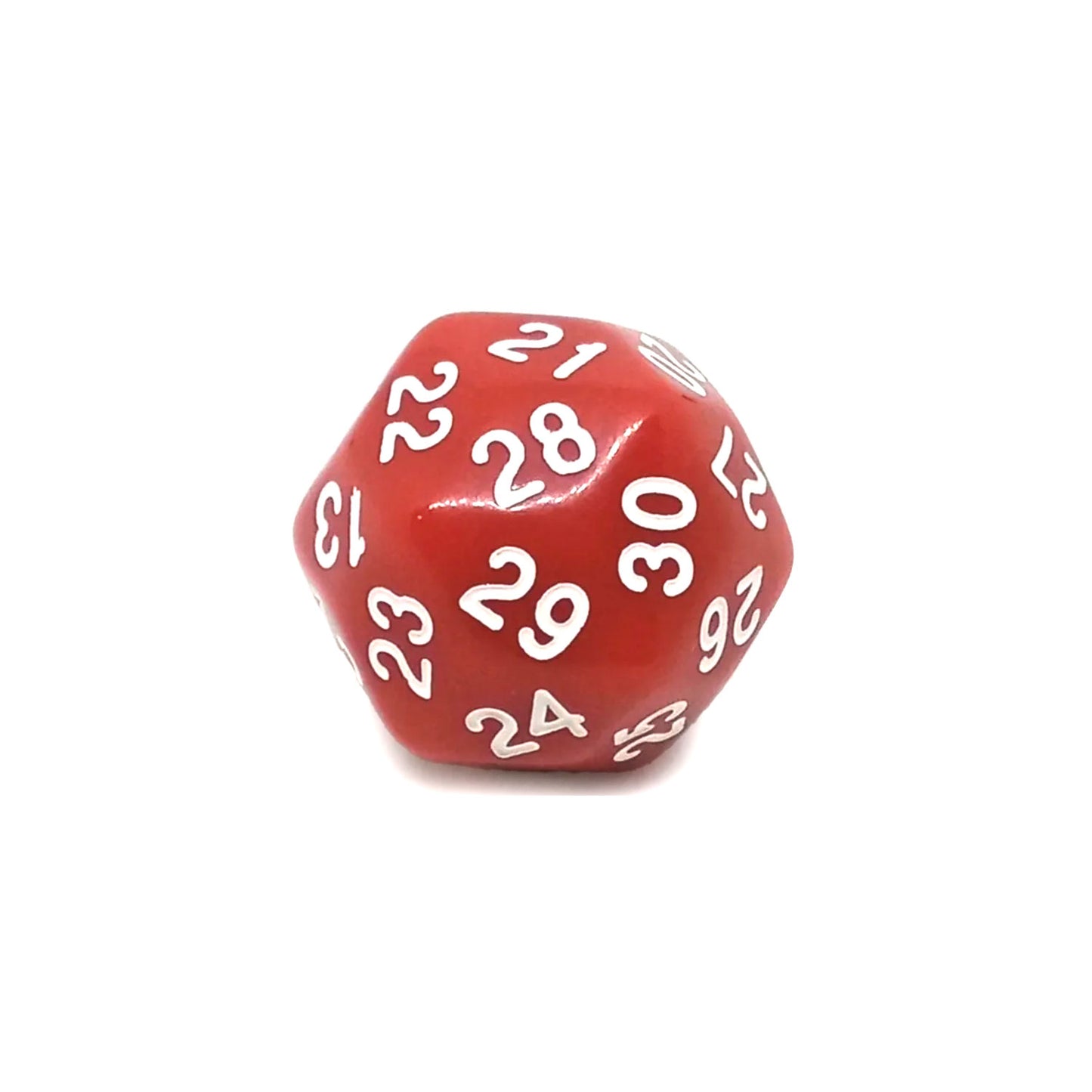 D30 Würfel Opaque Red