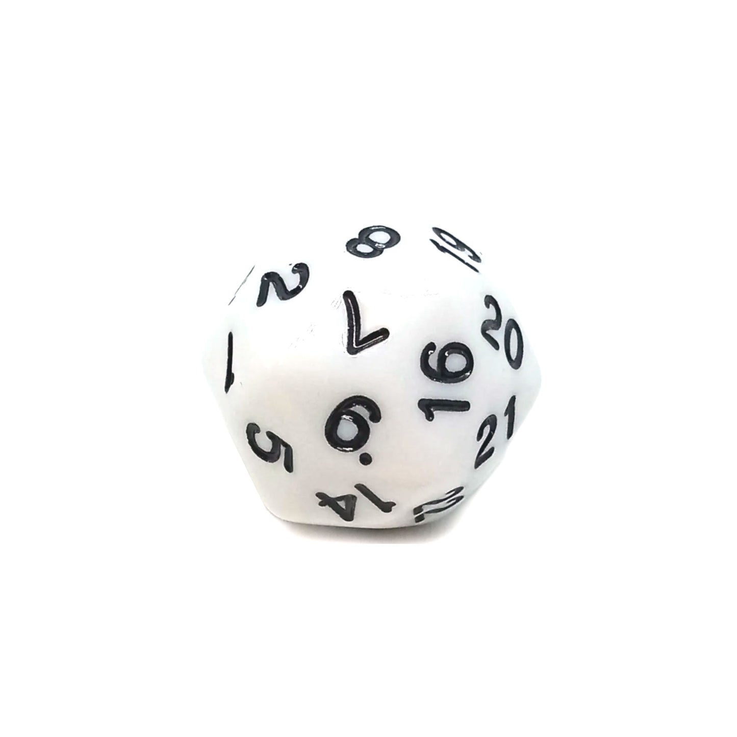 D30 Würfel Opaque White