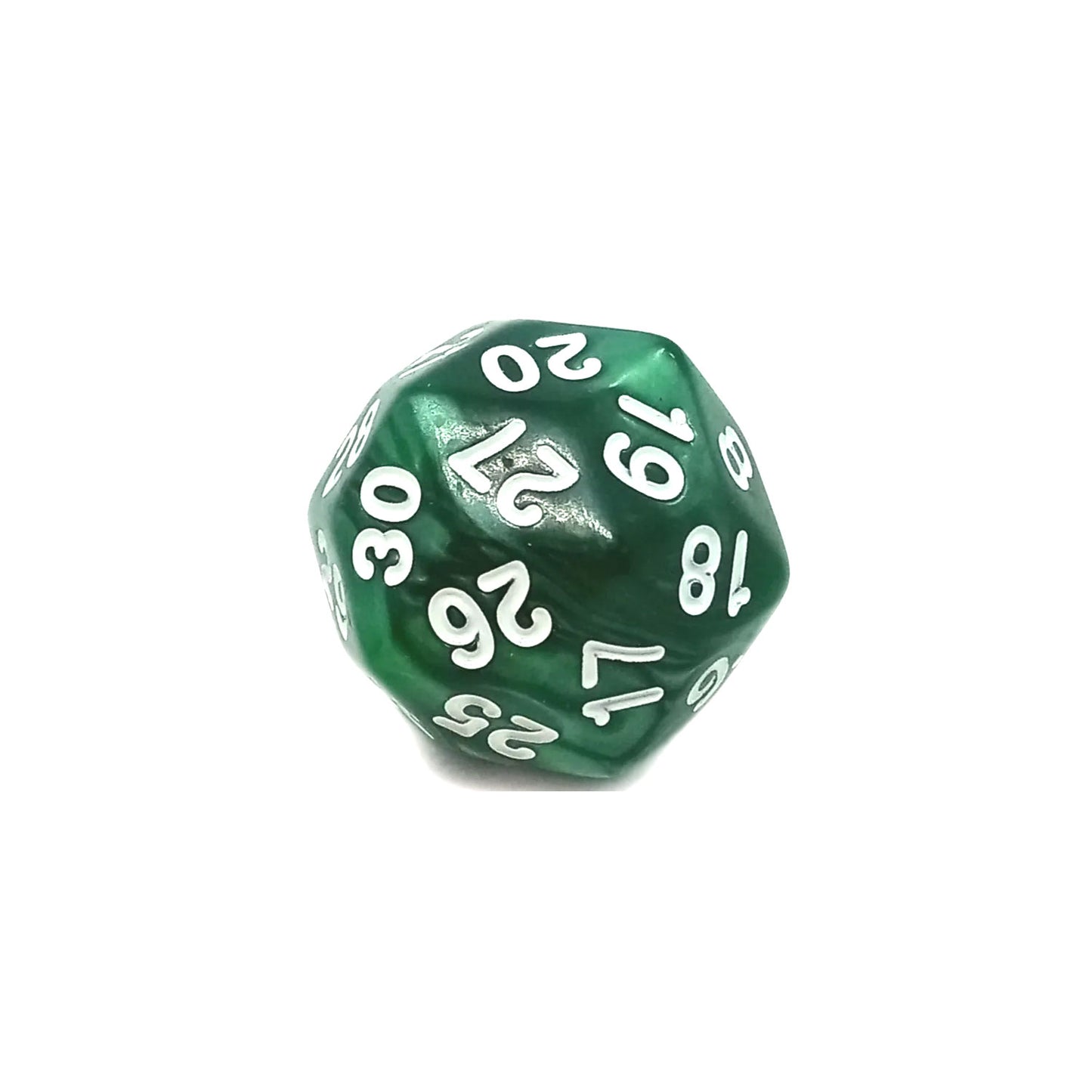 D30 Würfel Pearl Green