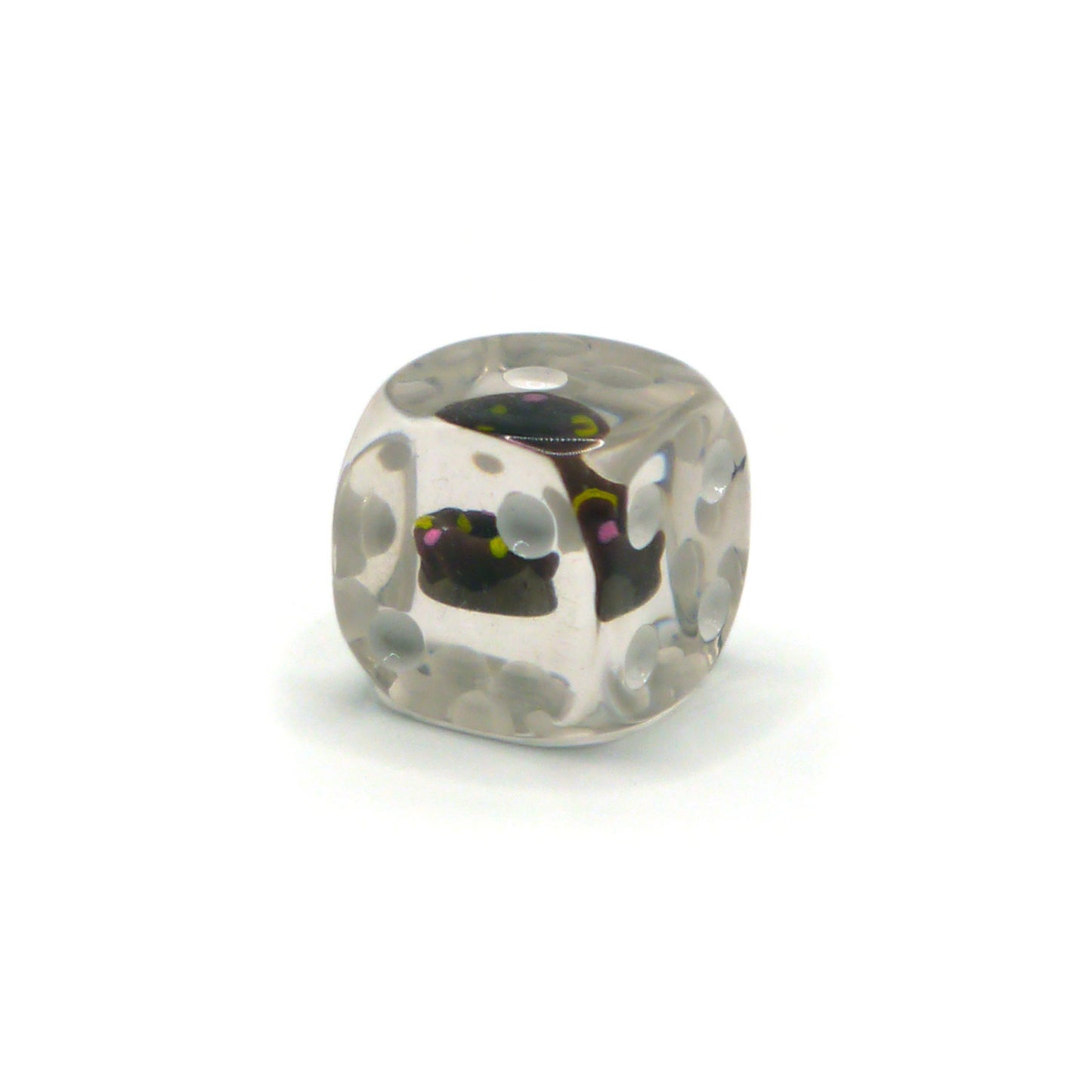 D6 1 Würfel: Donut Brown