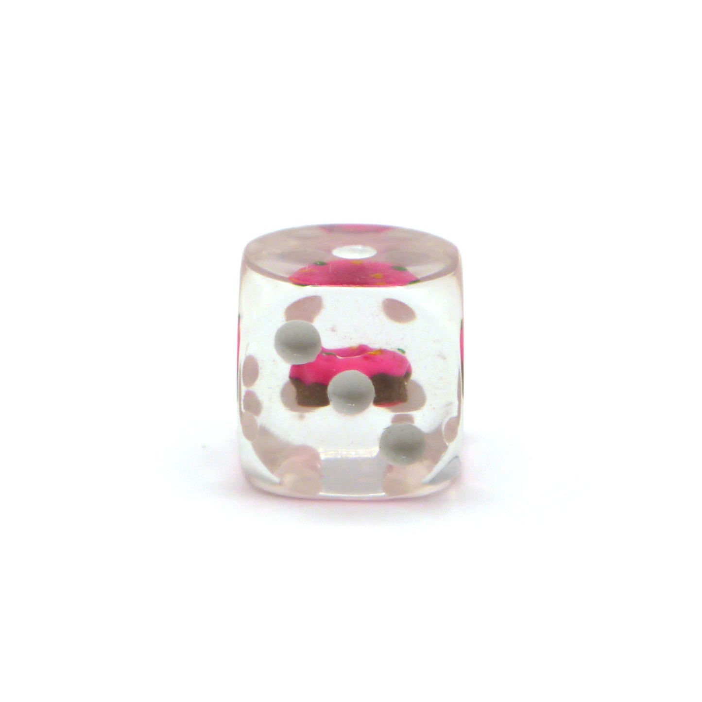 D6 1 Würfel: Donut Pink