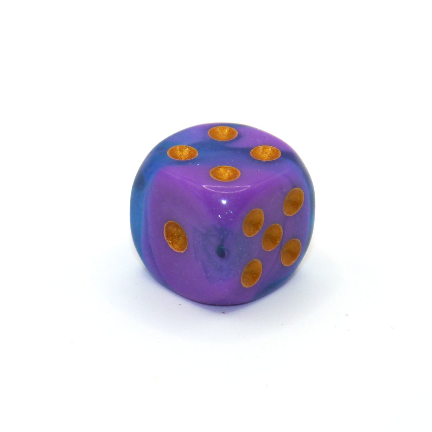 D6 1 Würfel Galaxy: Purple Clouds