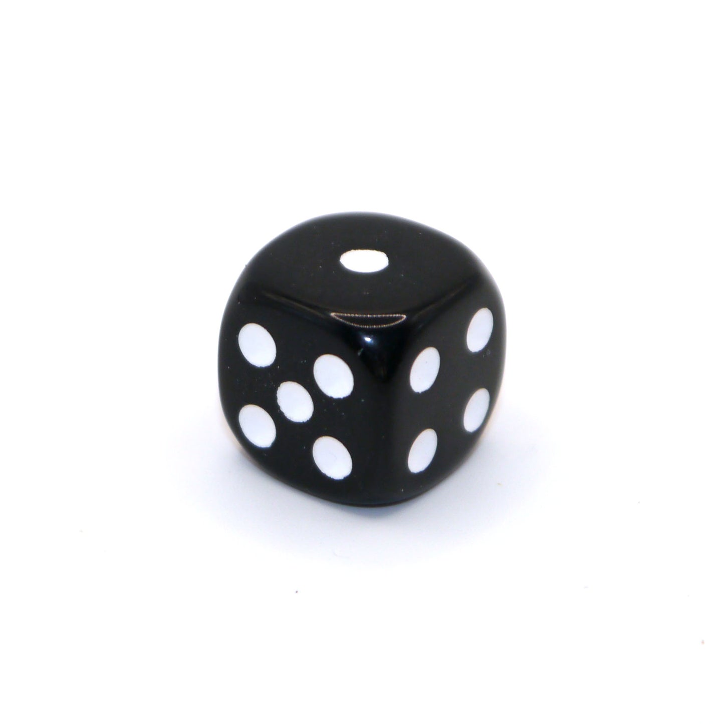D6 1 Würfel Opaque: Black/White