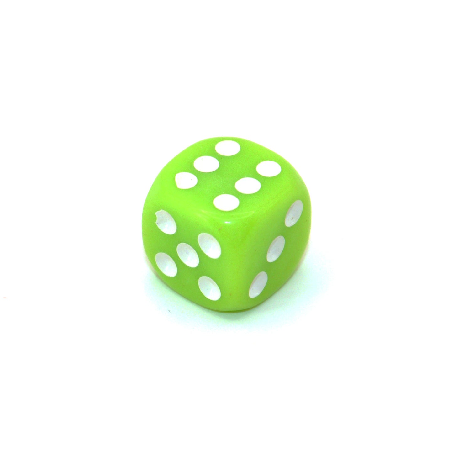 D6 1 Würfel Opaque: Pastell Green