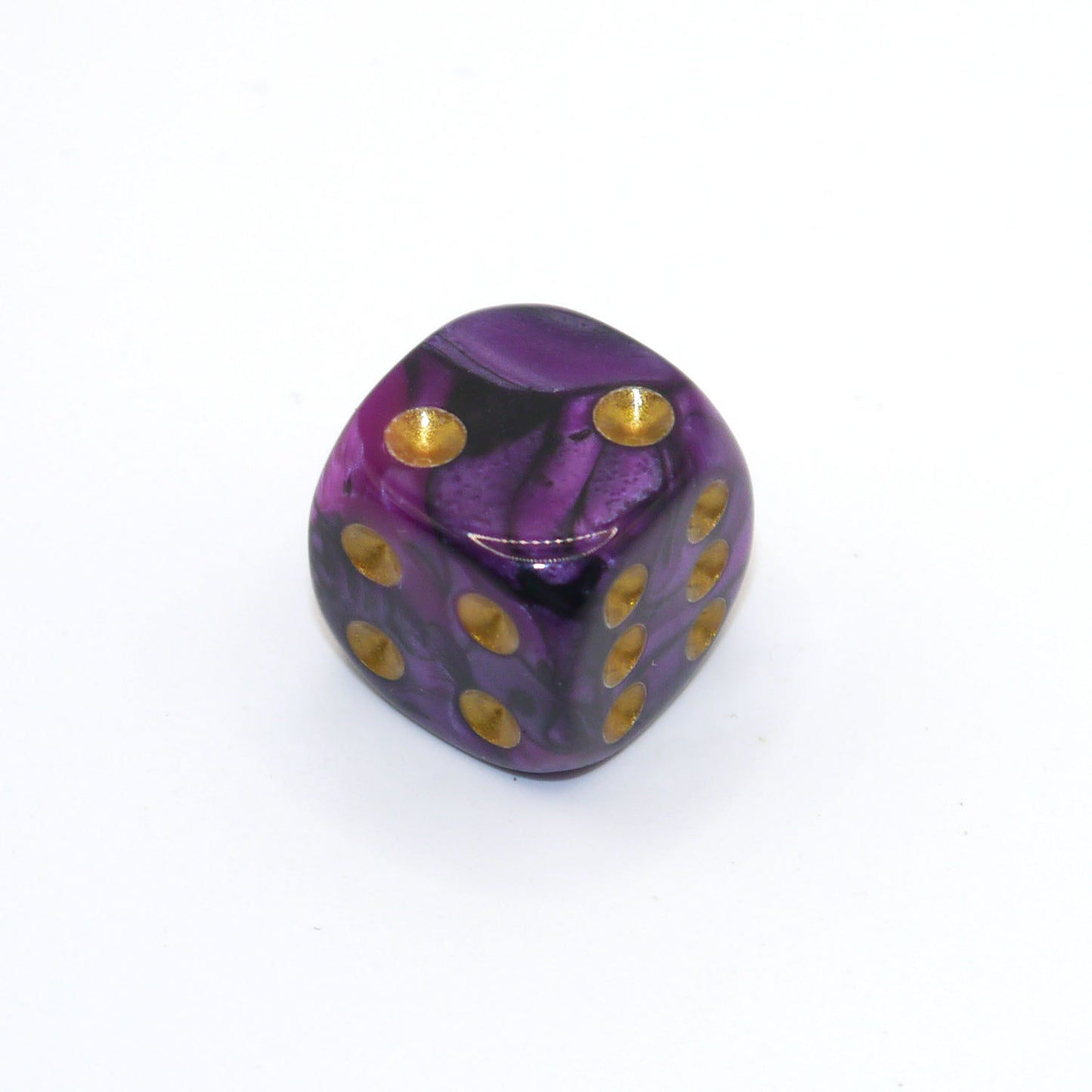 D6 1 Würfel Racing: Dark Purple