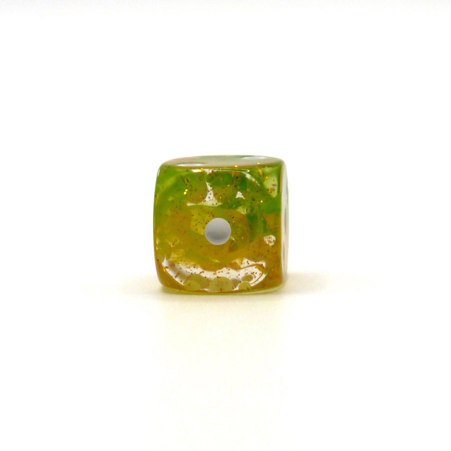 D6 1 Würfel: Starlight Green/Yellow