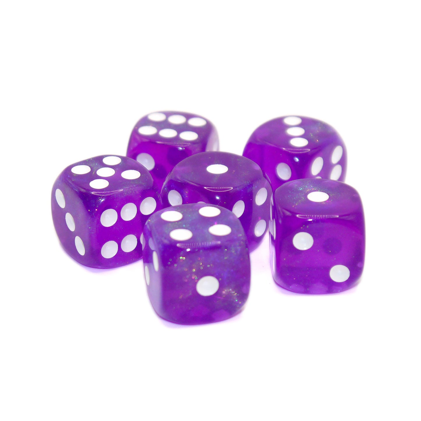 D6 Würfelset Galaxy: Purple Borealis