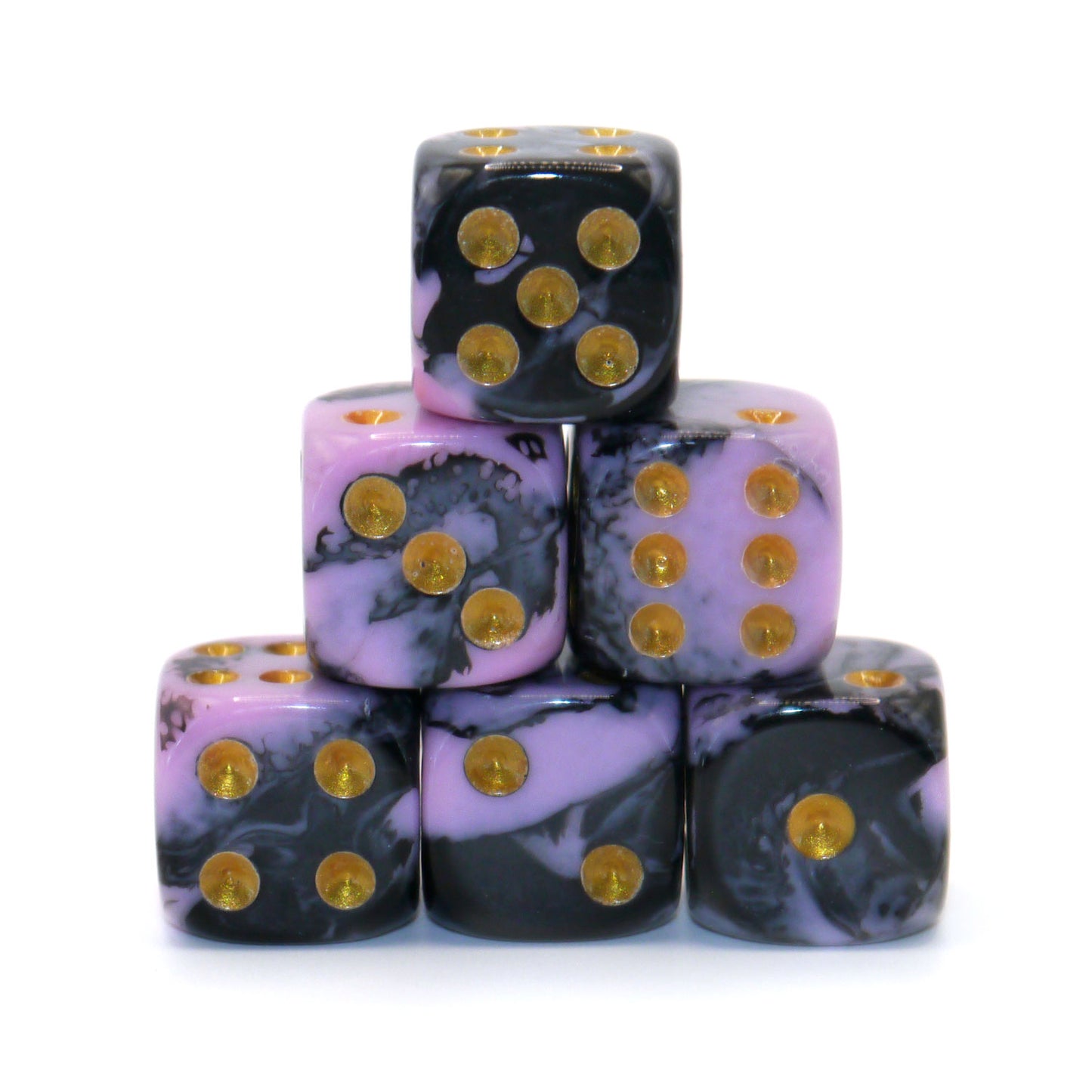 D6 Würfelset Pink Panda