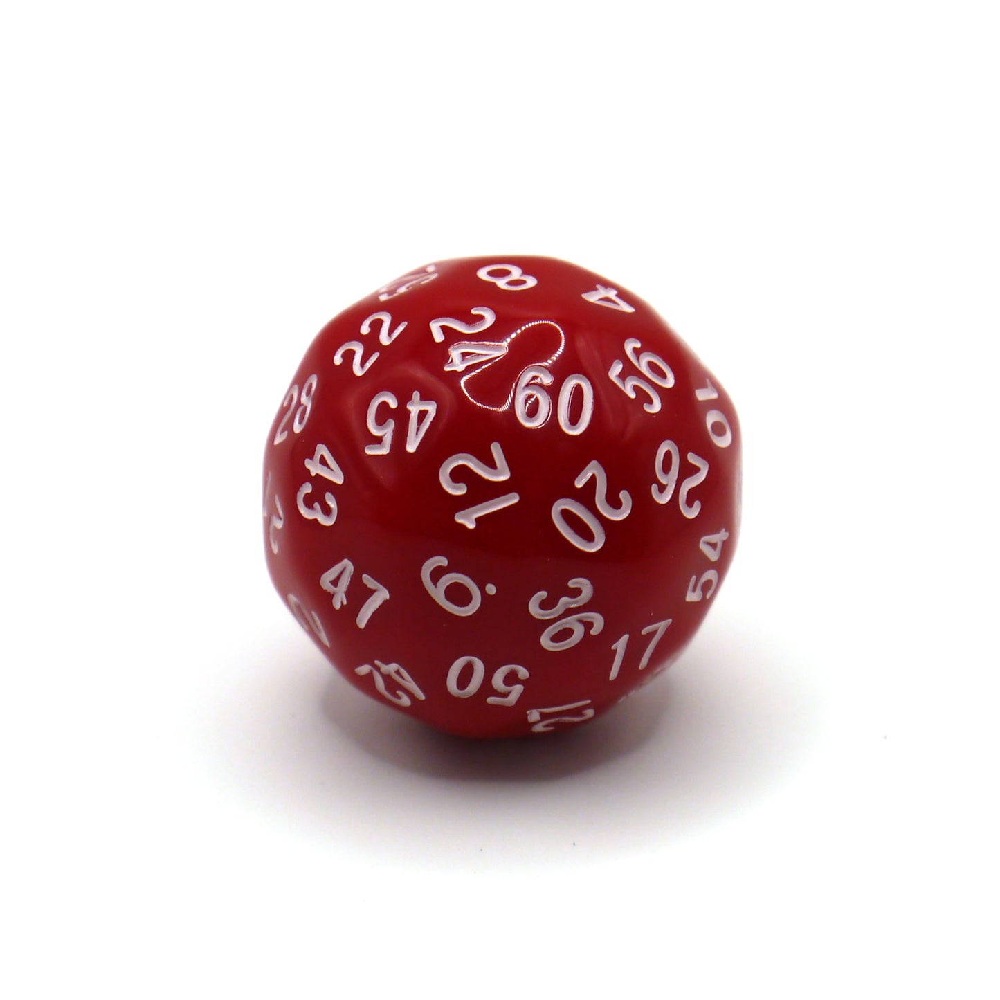 D60 Würfel Rot/Weiß