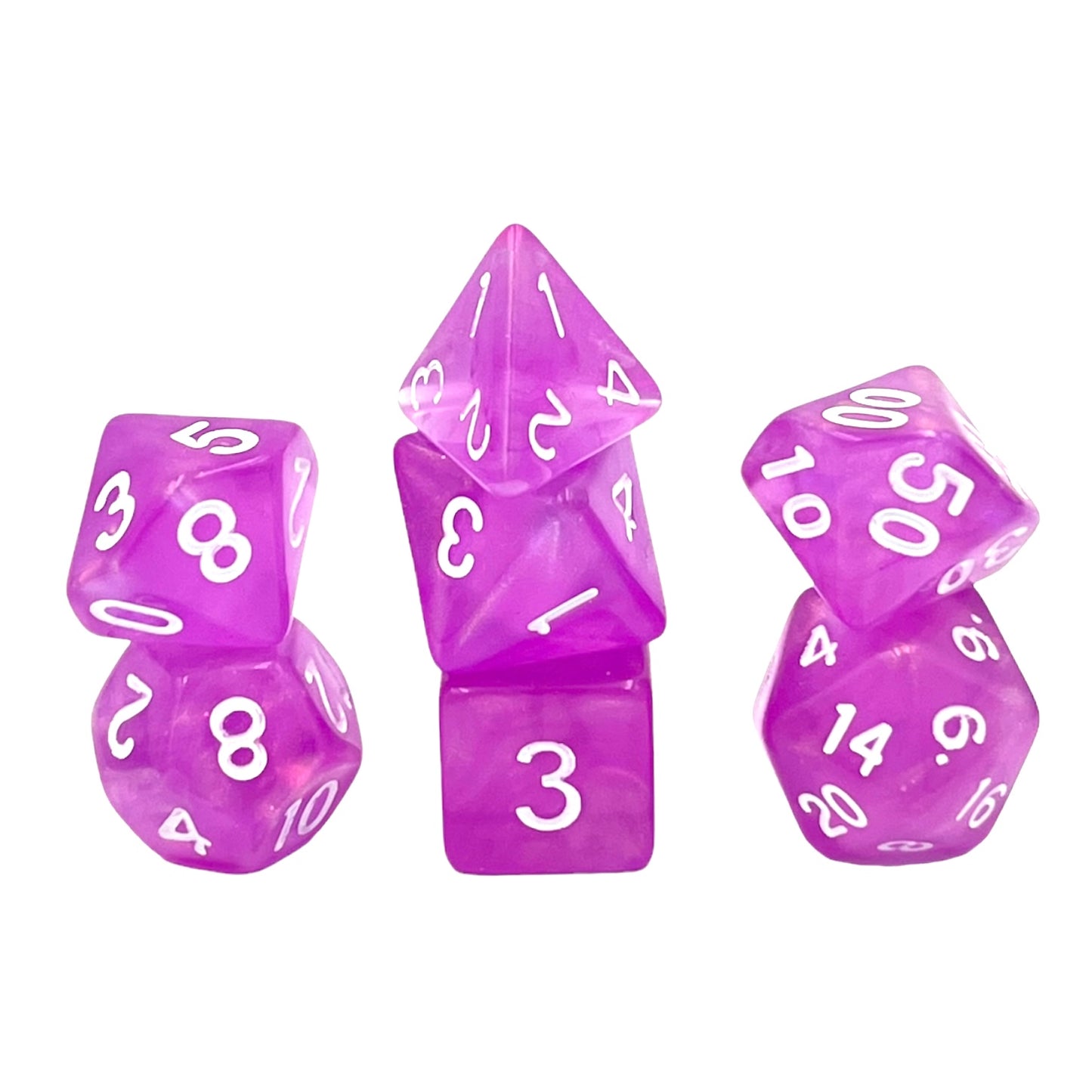 7-teiliges RPG Würfelset Galaxy: Dream in Bloom