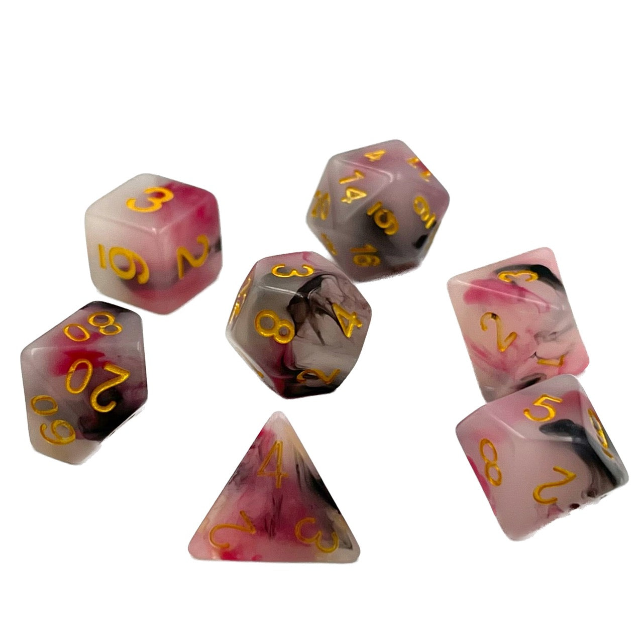 7-teiliges RPG Würfelset Mehrfarbig: Criminal Minds