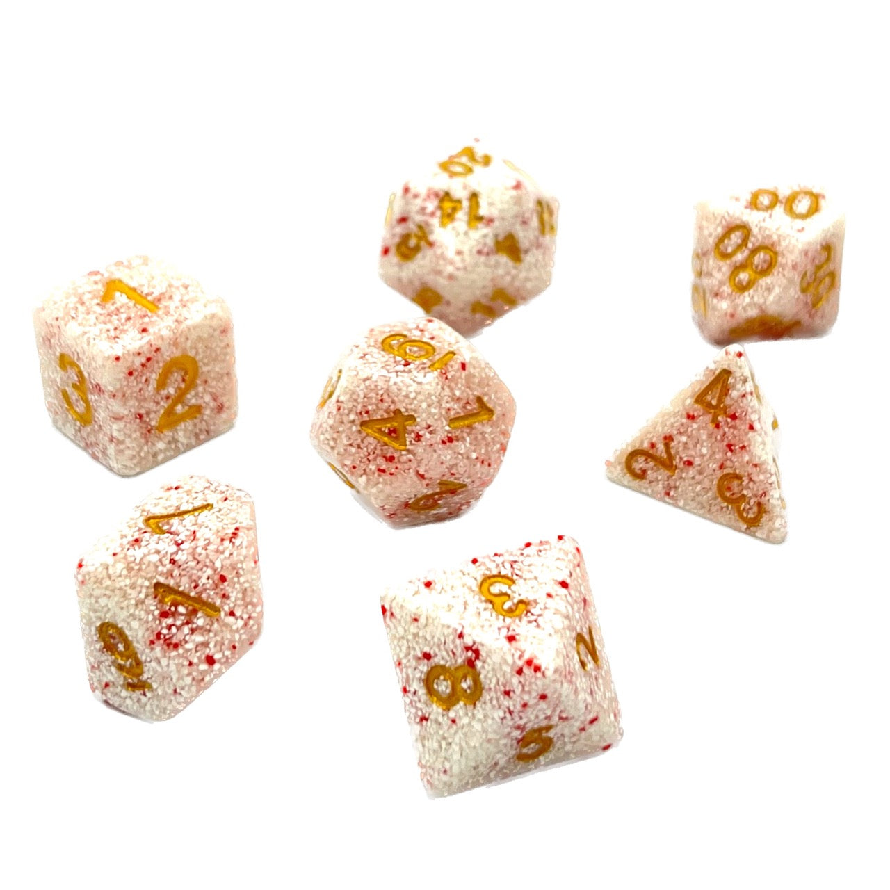 7-teiliges RPG Würfelset Mehrfarbig: Ume Onigiri