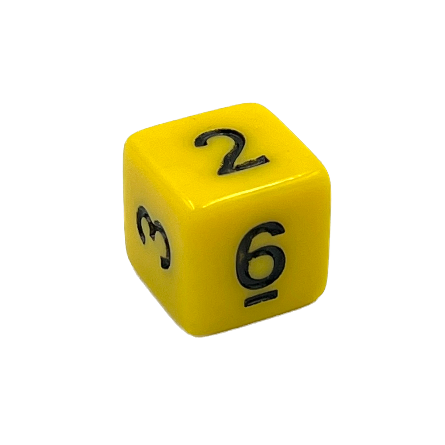 D6 Würfel Yellow