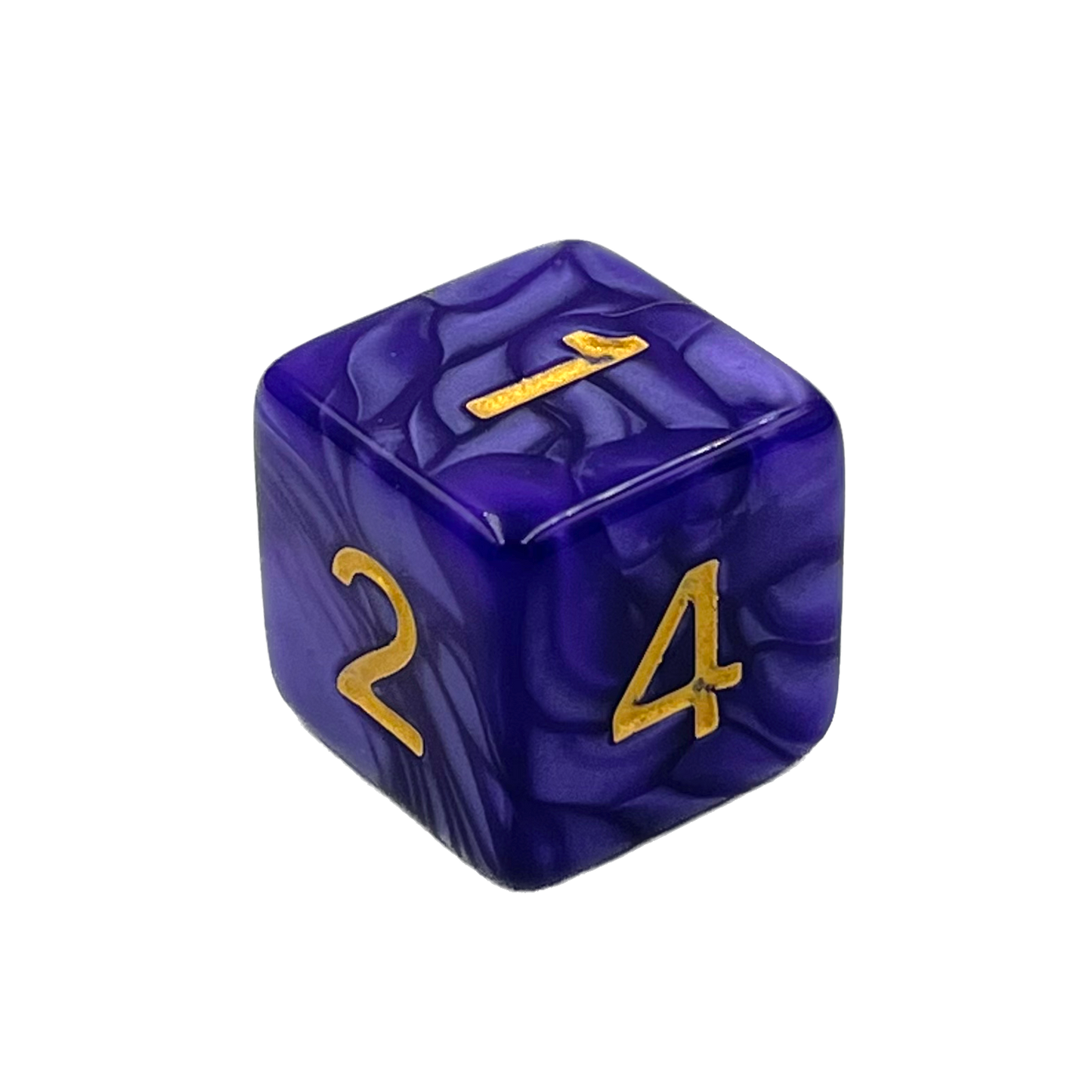 D6 Würfel Pearl Purple