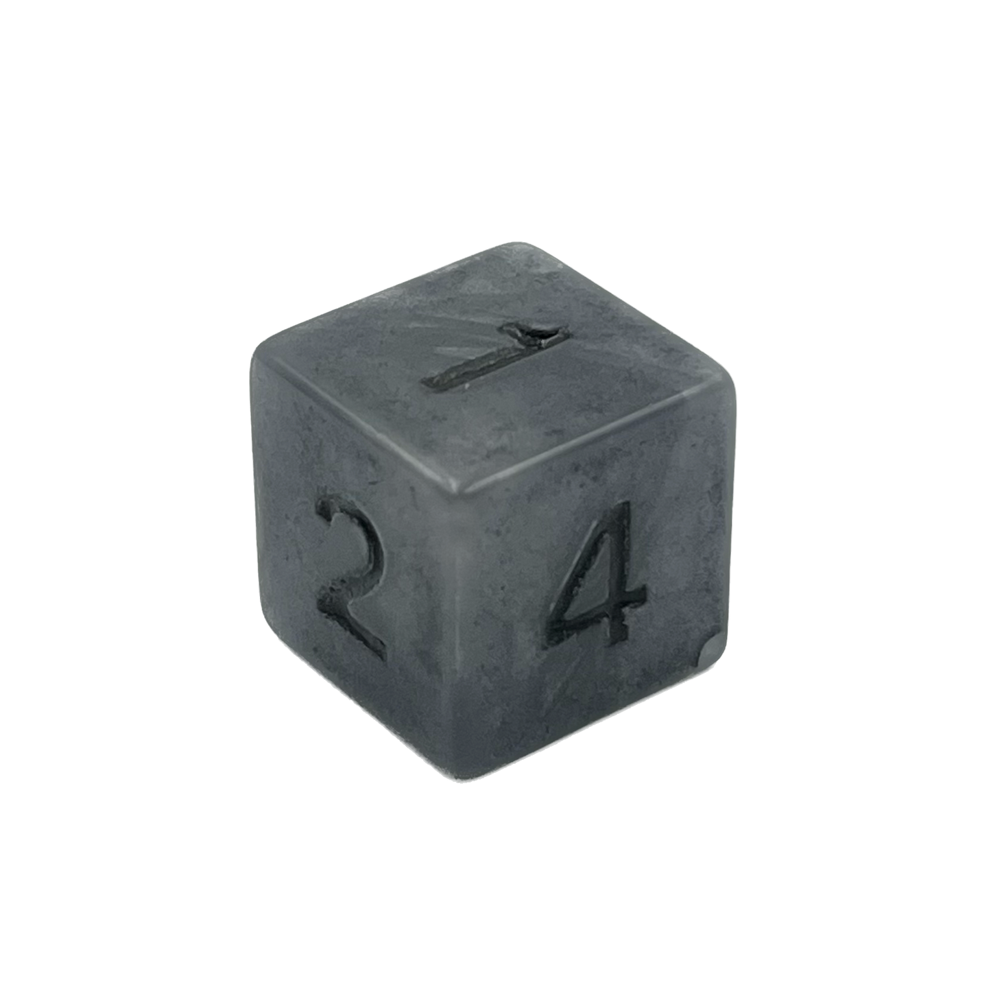 D6 Würfel Carbon Grey