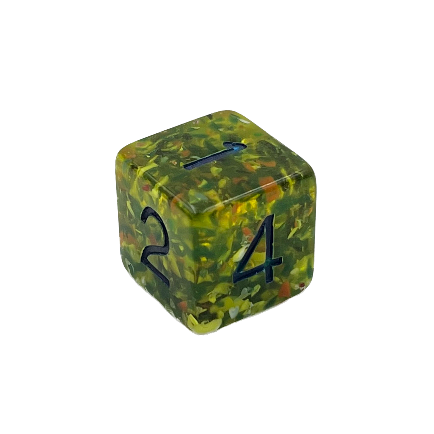 D6 Würfel Granite Green