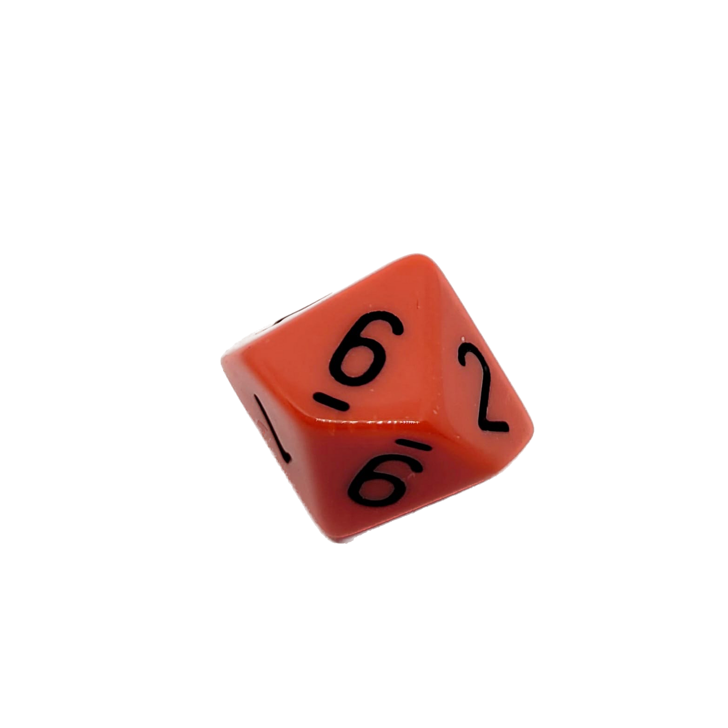 D10 Würfel Rot/Schwarz