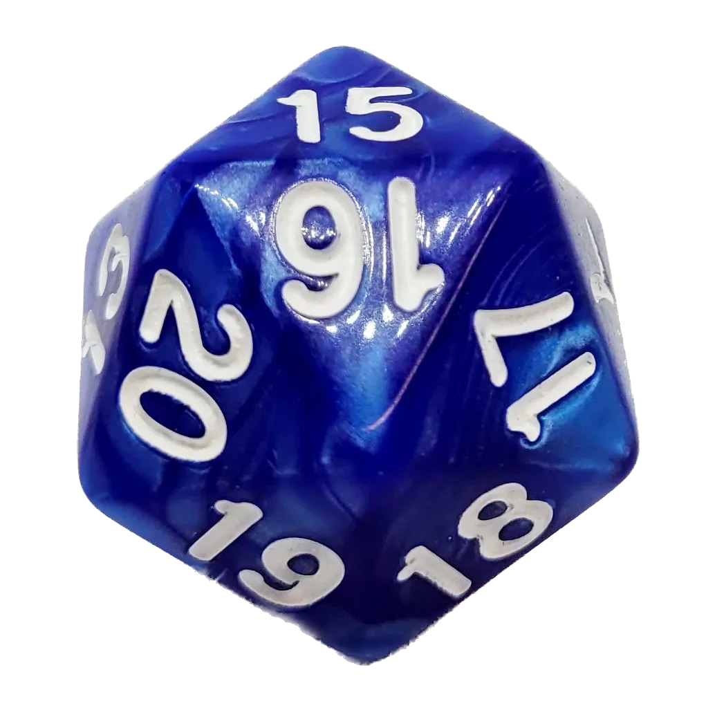Spindown D20 Blue