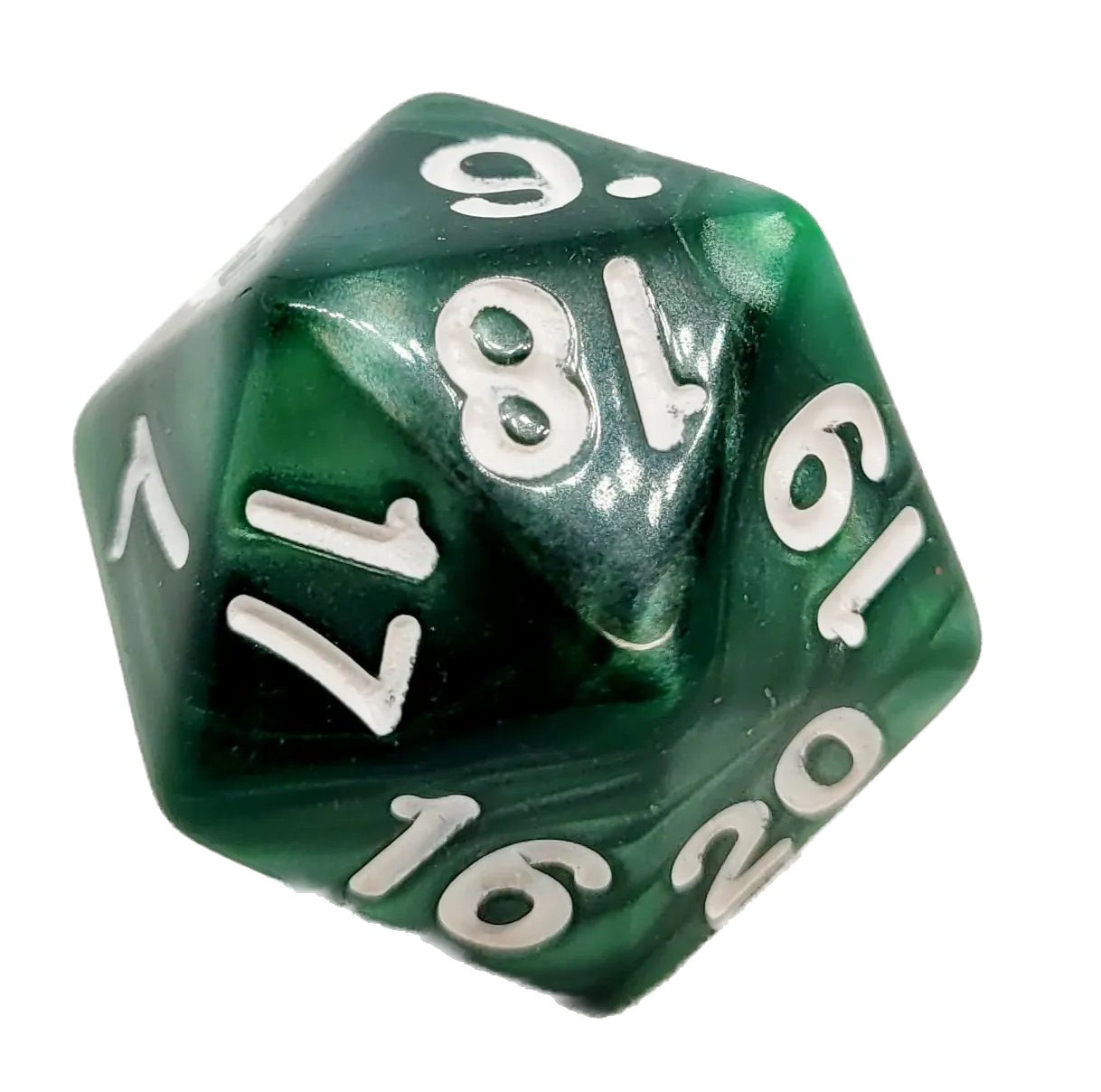 Spindown D20 Green