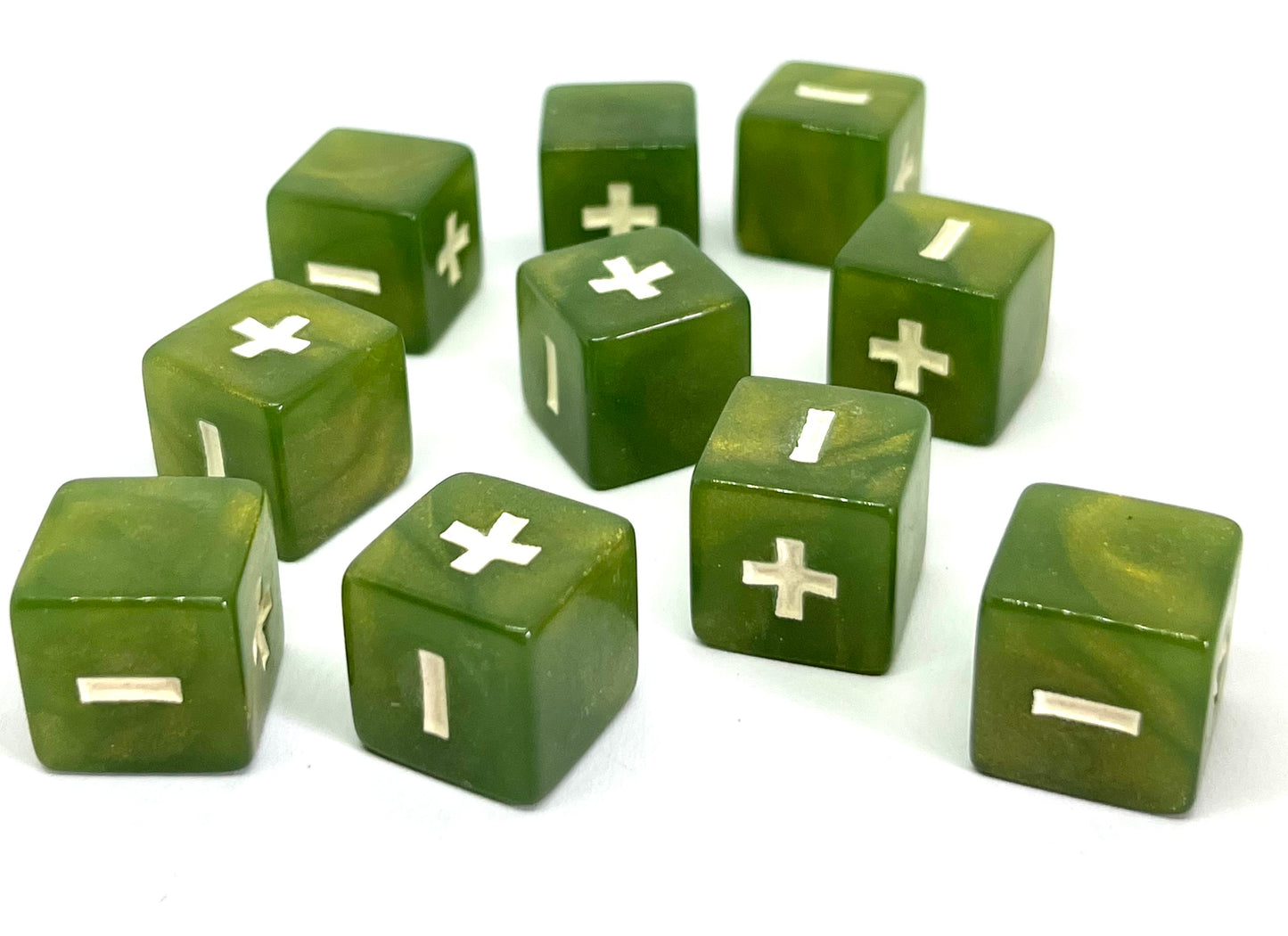 Fate & Fudge Würfel: Powder Green