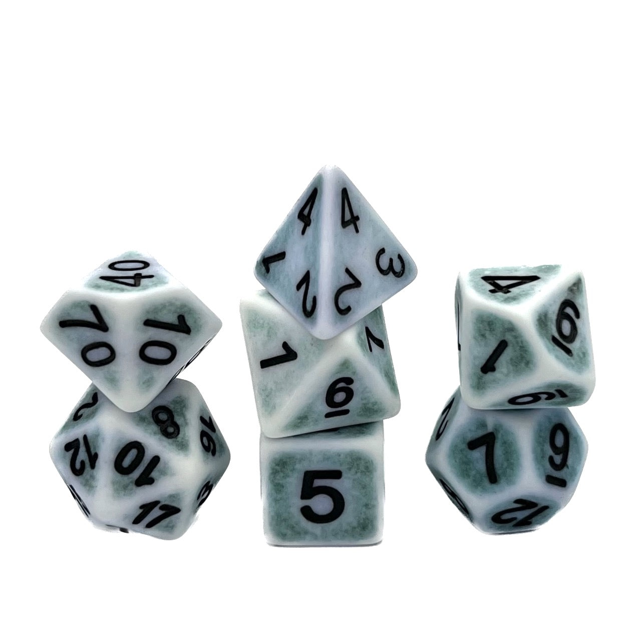 7-teiliges RPG Würfelset Ancient: Pine