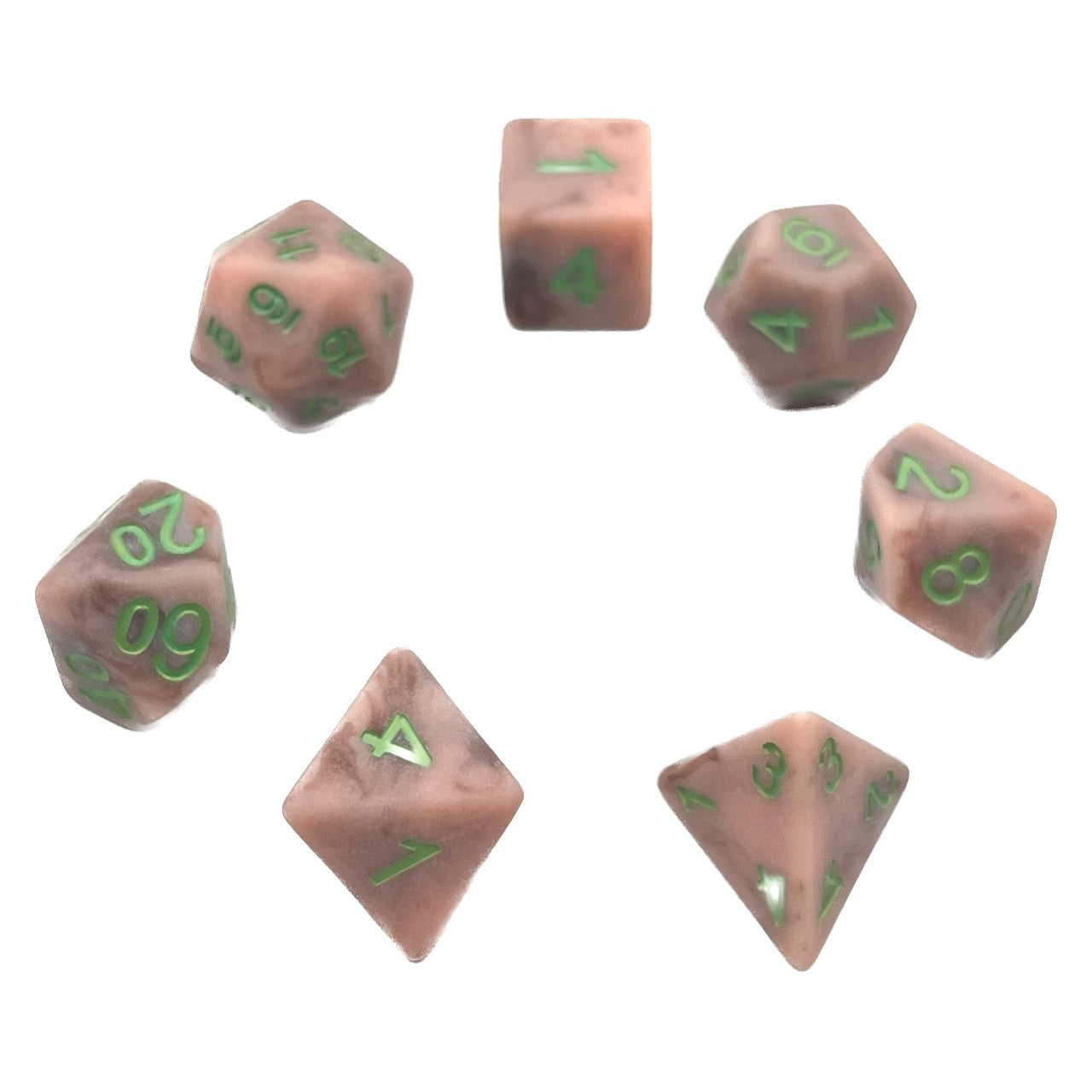 7-teiliges RPG Würfelset Ancient: The Dawn