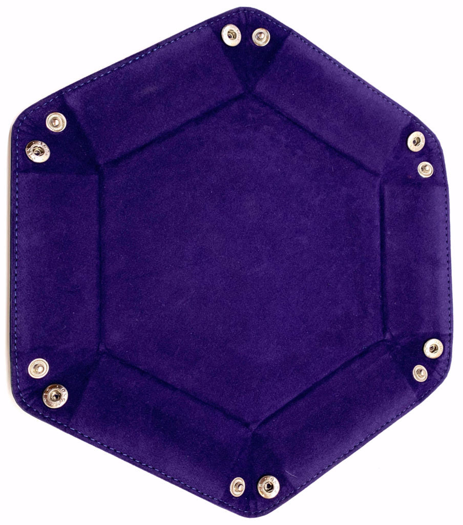 Würfelschale Lila