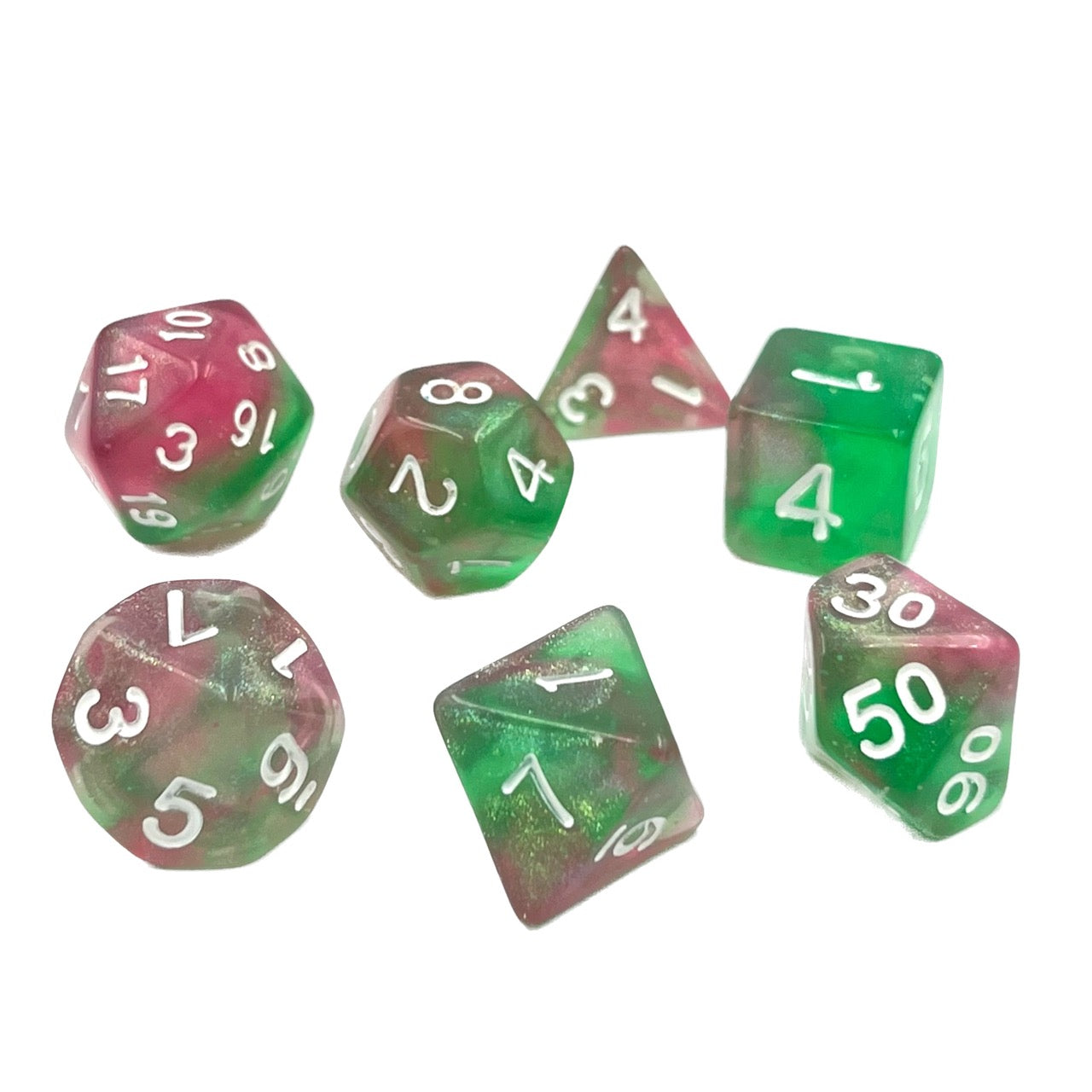 7-teiliges RPG Würfelset Galaxy: Rebirth