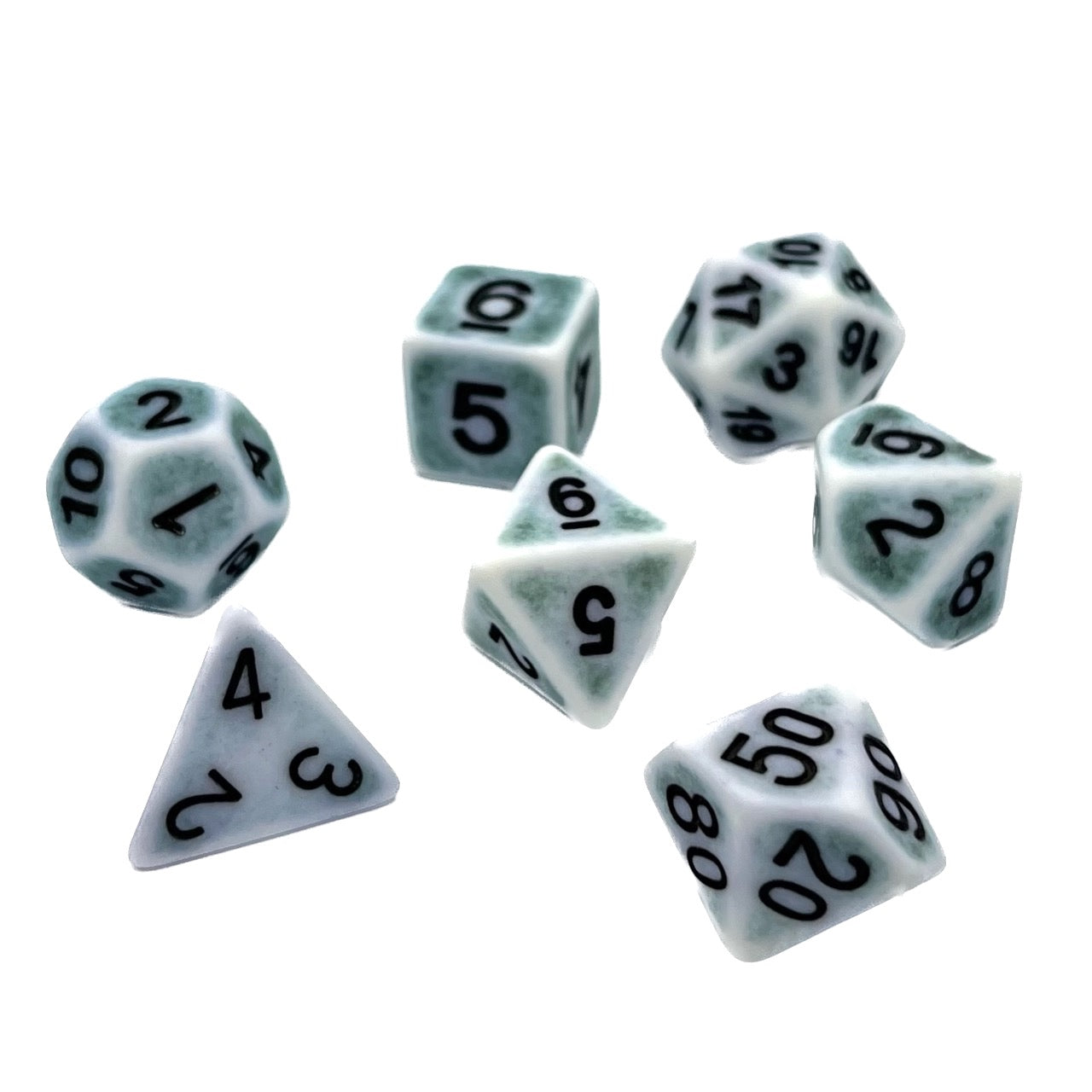 7-teiliges RPG Würfelset Ancient: Pine