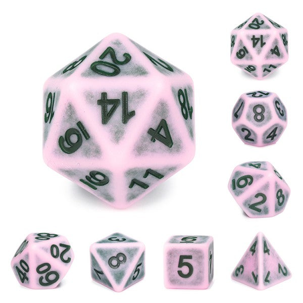 7-teiliges RPG Würfelset Ancient: Single Notes