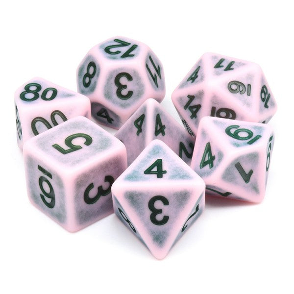 7-teiliges RPG Würfelset Ancient: Single Notes