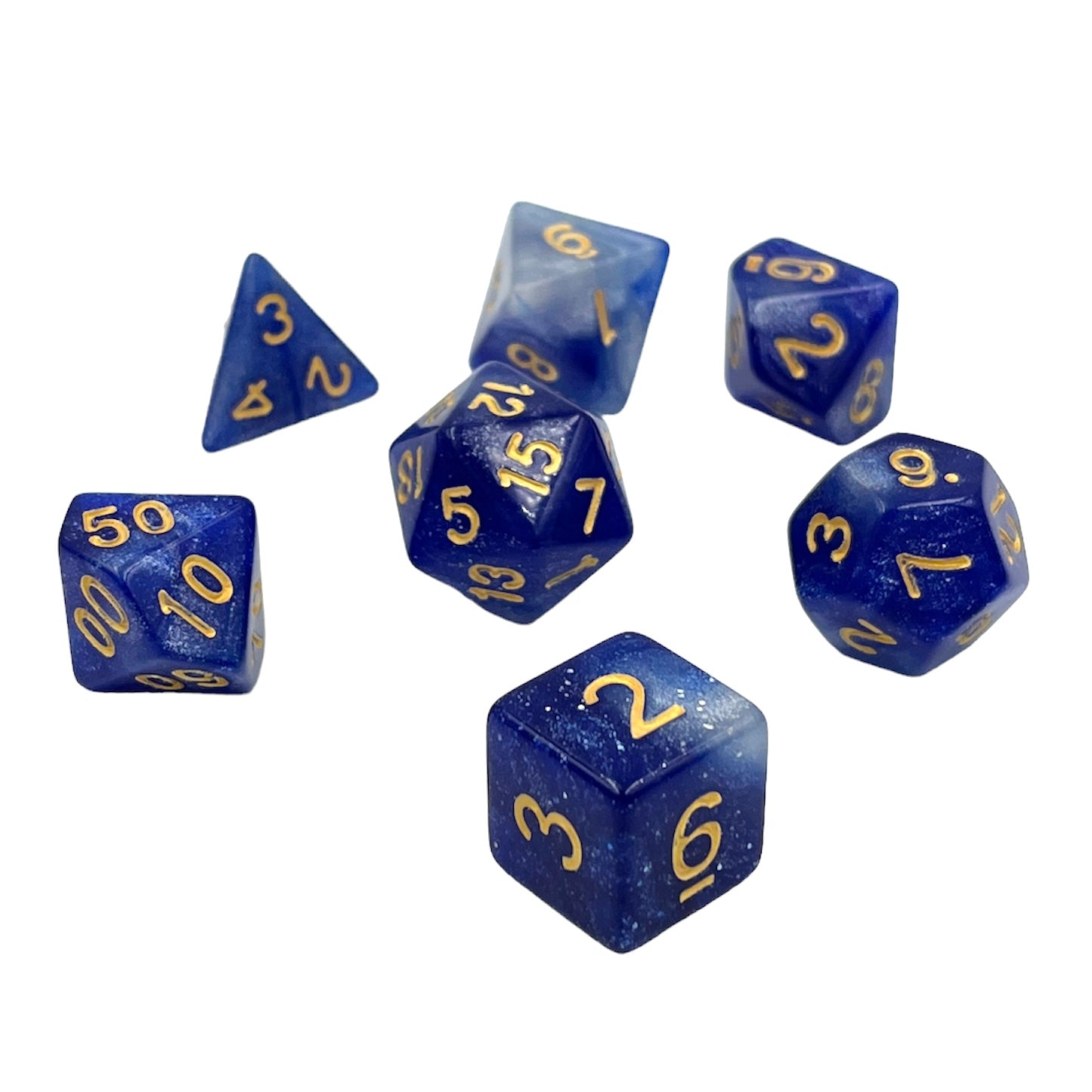 7-teiliges RPG Würfelset Galaxy: Star Trek