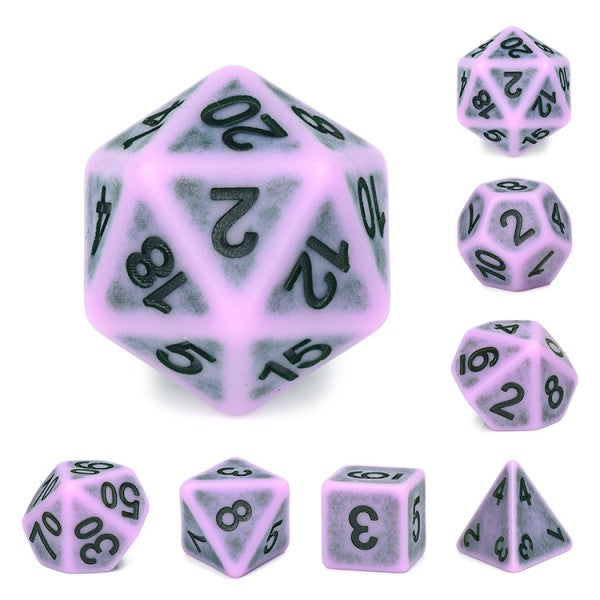 7-teiliges RPG Würfelset Ancient: Swamp Fog