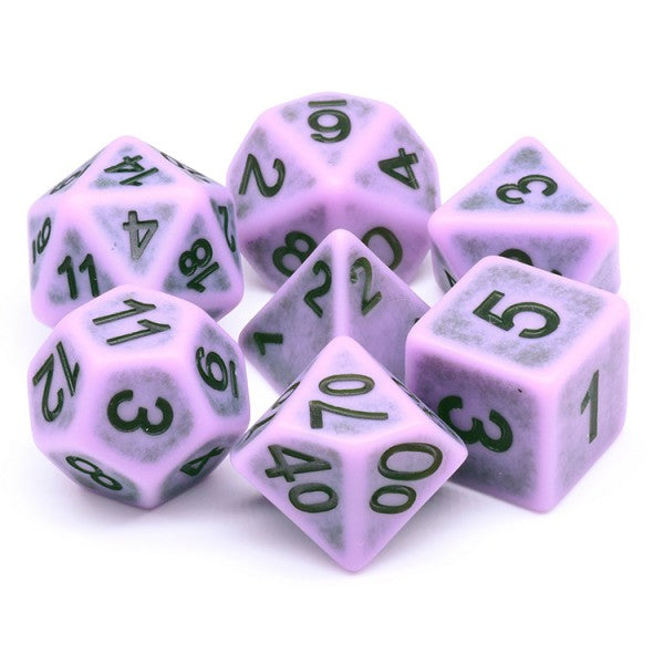 7-teiliges RPG Würfelset Ancient: Swamp Fog