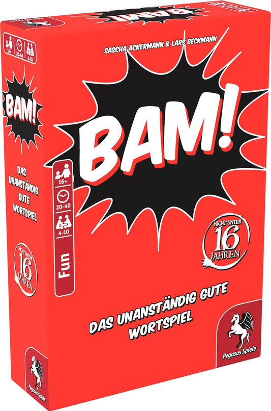 BAM! - Das unanständig gute Wortspiel Pegasus Spiele