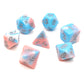 7-teiliges RPG Würfelset Mehrfarbig: Cotton Candy