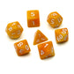 7-teiliges RPG Würfelset Mehrfarbig: Fruity Orange Gum