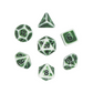 7-teiliges RPG Würfelset Ancient: Flintstone Green